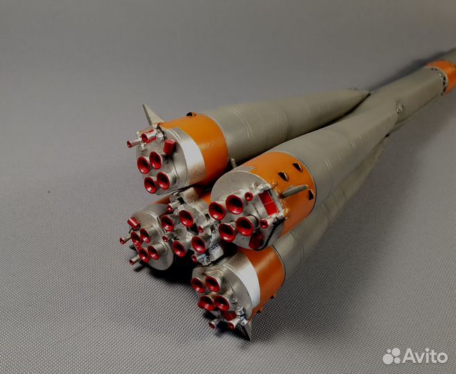 Модель Союз тм 1/144 (собранная и окрашенная)