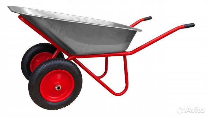 Тачка строительная 2х колесная - 200 кг