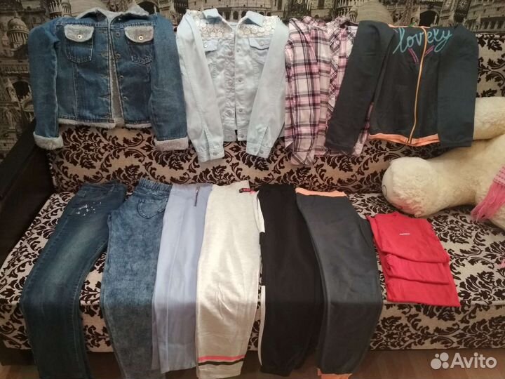 Вещи пакетом на девочку