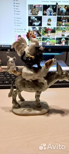 Бременские музыканты фигурка