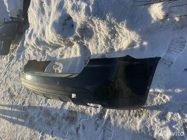 Бампер задний mersedes w164