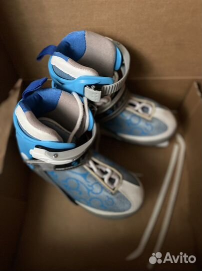 Коньки детские раздвижные 30 33