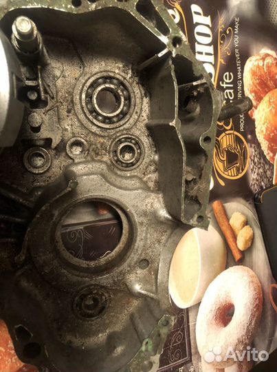 Блок двигателя Хонда XR250 и карзина