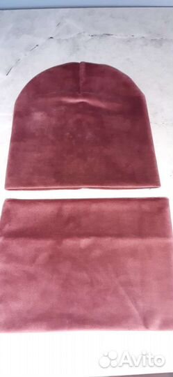 Шапка и снуд для девочки