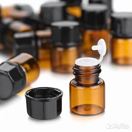 Пустые флаконы стеклянные 2 мл, 5 мл роллер