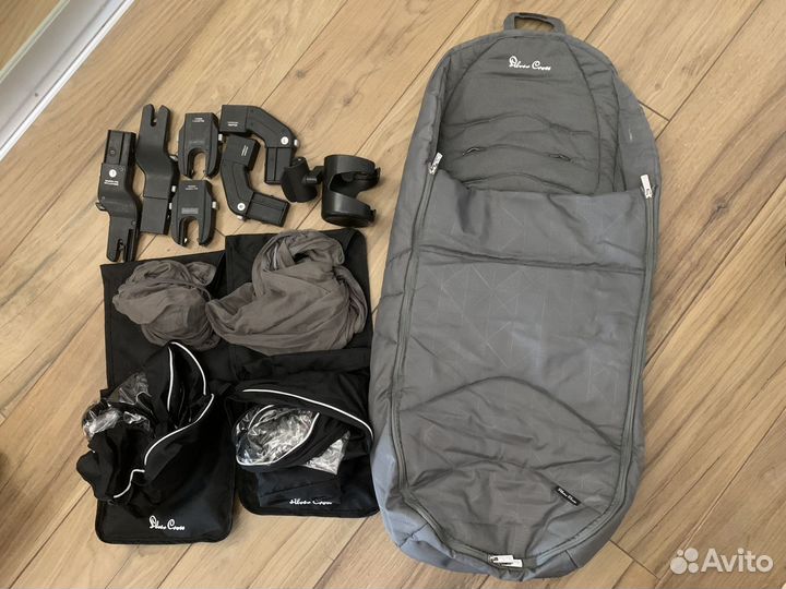 Коляска silver cross wave для двойни/погодог