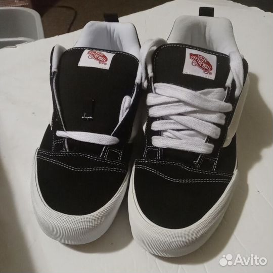 Vans Knu Skool White & Black оригинал