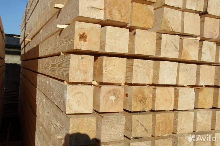 Брус обрезной 100х100х6000