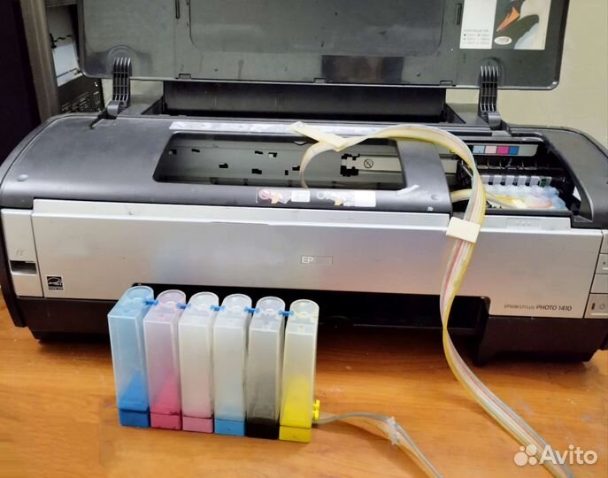 Текстильный принтер DTF А3 Epson Stylus Photo 1410