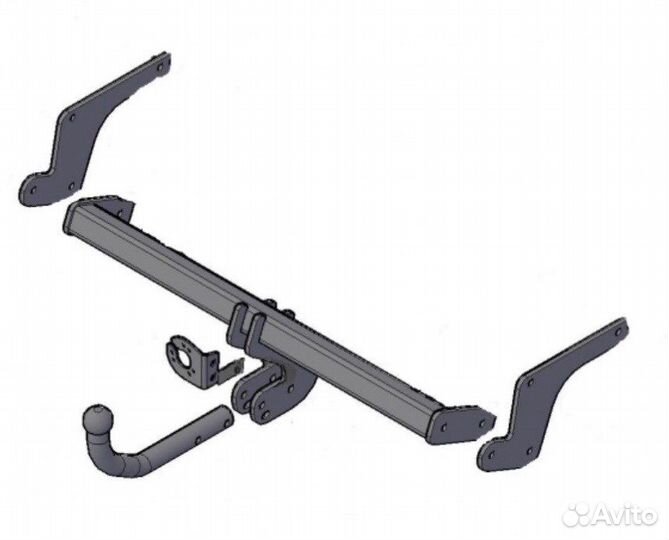 Фаркоп Трейлер 9061 для Renault Kaptur с 2016