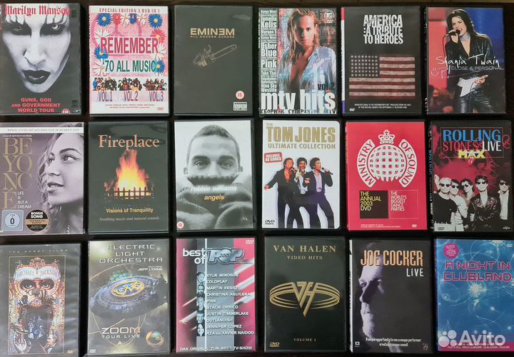 Концерты на DVD дисках