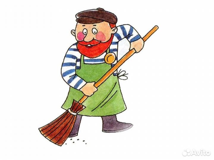 Дворник на АЗС (Молодежная)