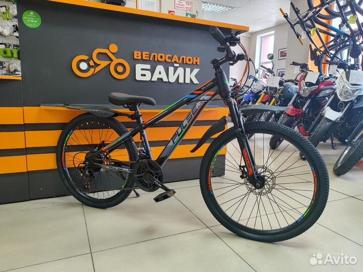 Подростковый велосипед 24 колеса новый