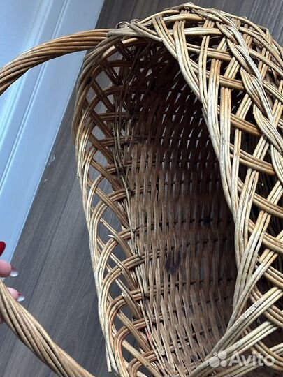 Корзина плетеная