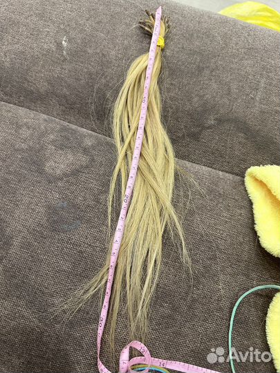 Волосы для наращивания натуральные бу