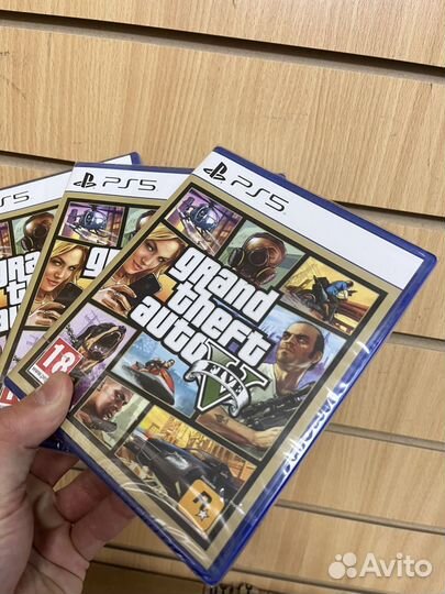 Gta 5 ps5 диск новый