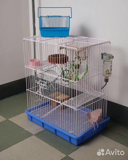 Клетка для дегу крыс шиншилл хорька большая