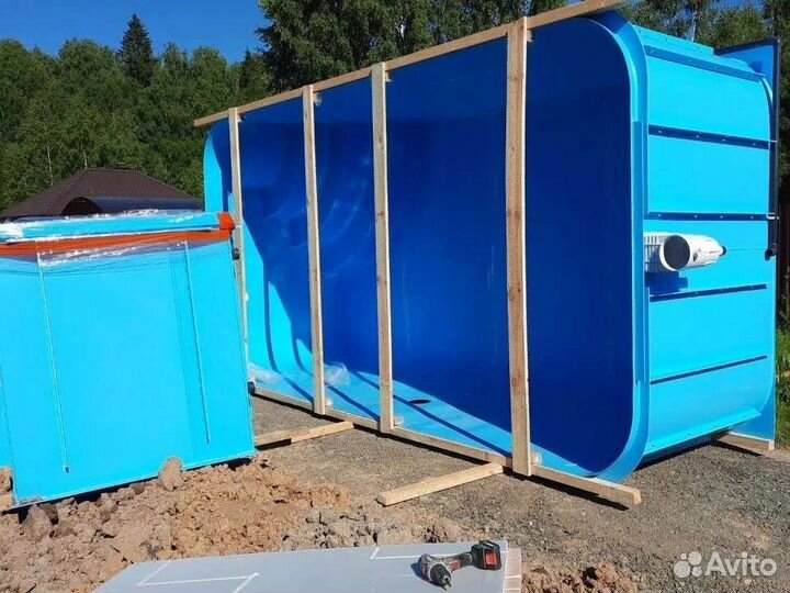 Бассейн из полипропилена