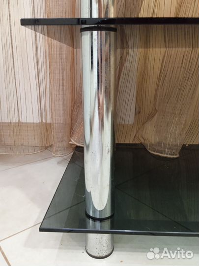 Подставка тумба стеклянная под тв