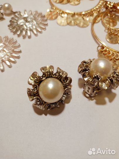 Серьги клипсы