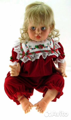 Рождественская звезда- коллекционная кукла Спанос