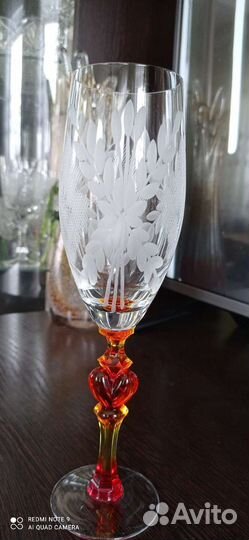 Гусь хрустальный фужеры СССР