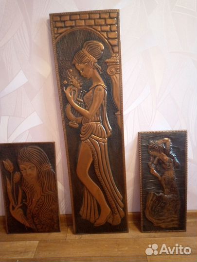 Чеканки панно СССР