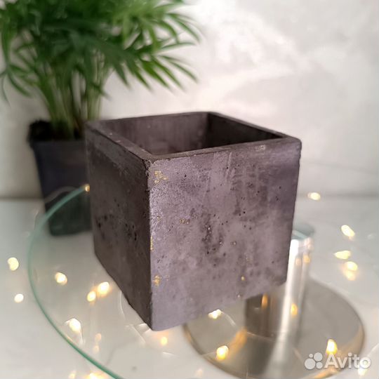 Кашпо из гипса
