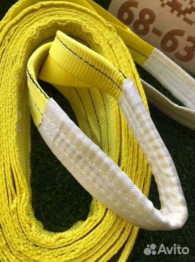 Трос буксировочный 18 тонн, 6 метров, 60мм, петля