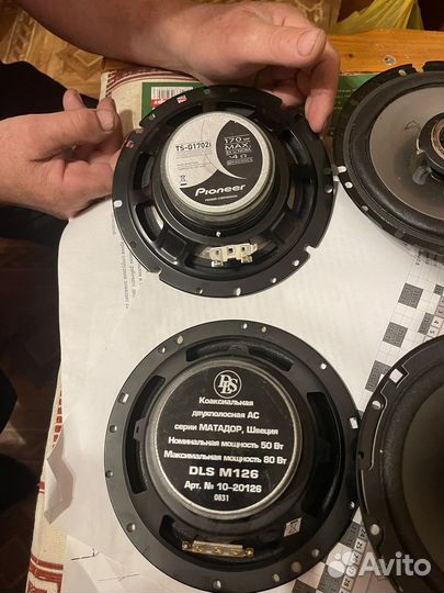 Акустические колонки для автомобиля