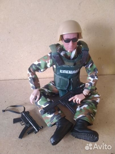 Шарнирная фигурка Солдата Спецназ 1/6 Action Man