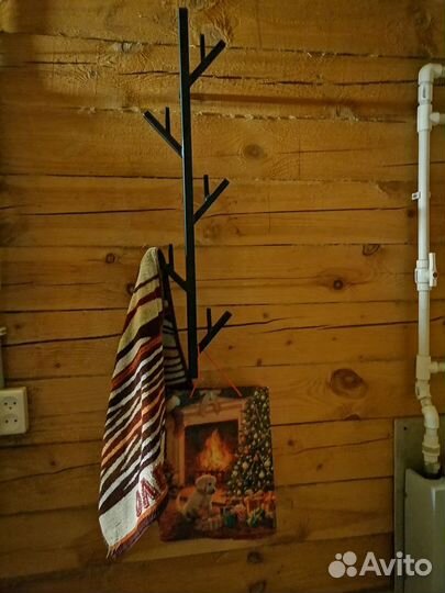 Вешалка для одежды в стиле лофт