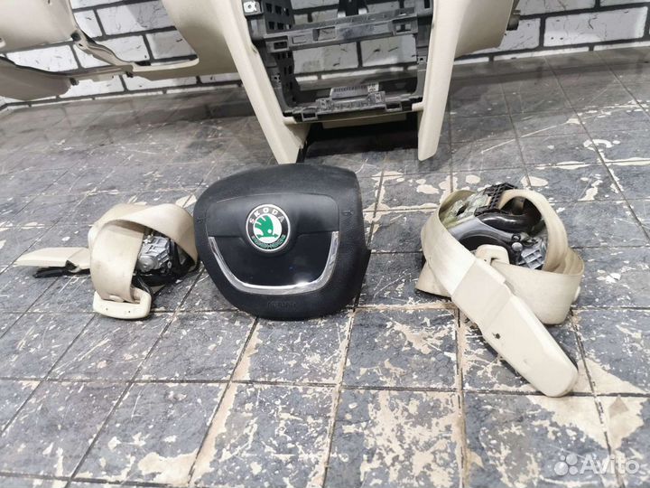 Безопасность в сборе Skoda SuperB 2008-13