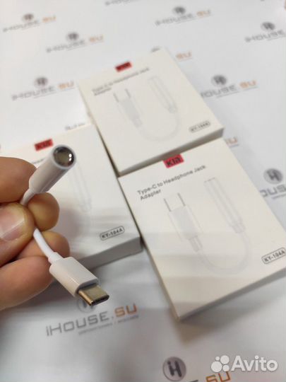 Переходник Type-c на 3.5 mm jack