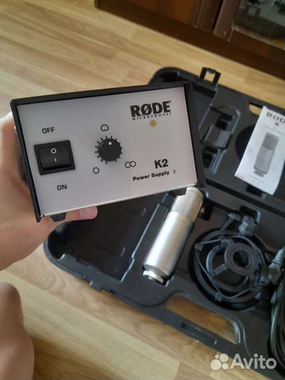 Студийный микрофон rode k2