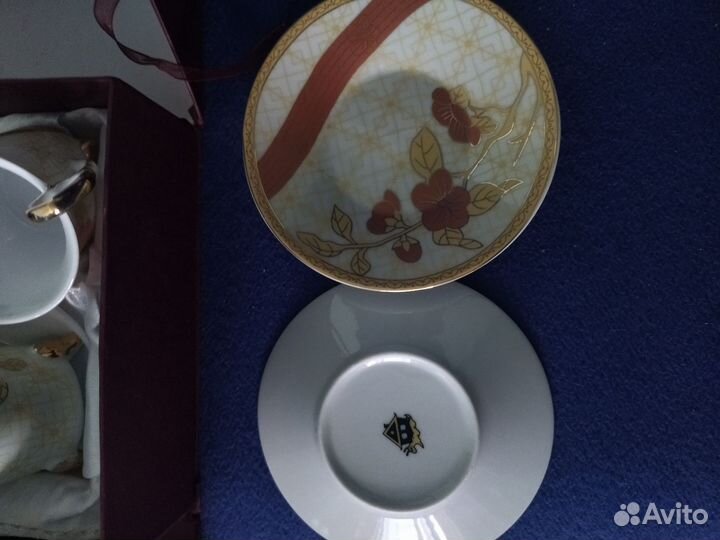 Кофейный сервиз на две персоны новый