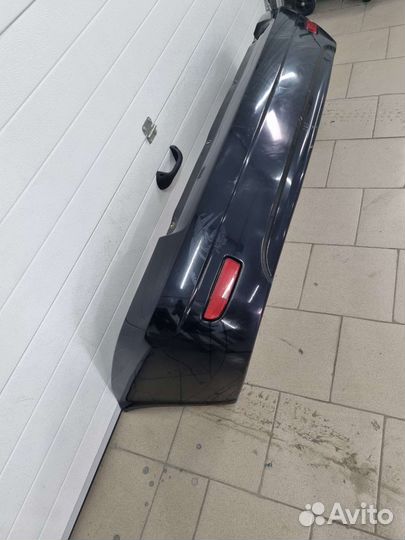 Задний бампер на priora