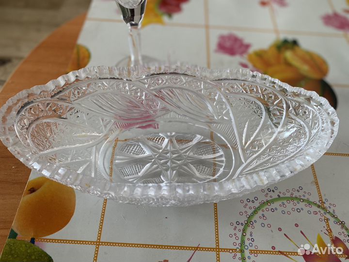 Салатник хрустальный
