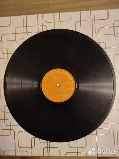 Граммофонная пластинка до 1917 non miama piu