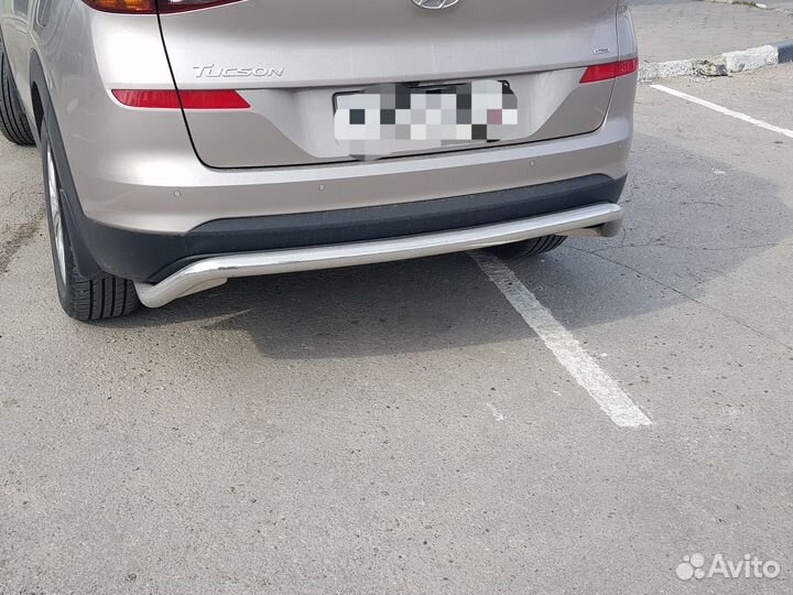 Защита бамперов Huyndai Tucson 3 с компл. крепежа