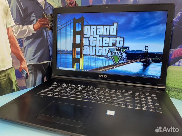 Игровой Ноутбук MSI i7 7700/16gb/GTX 960/Full HD