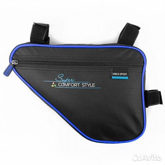 Велосумка под раму карман для телефона внутри сумк