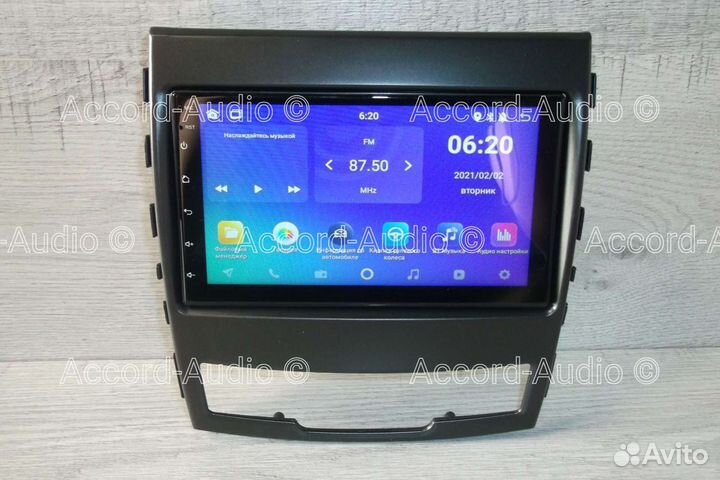Магнитола SsangYong Action Android 2/32
