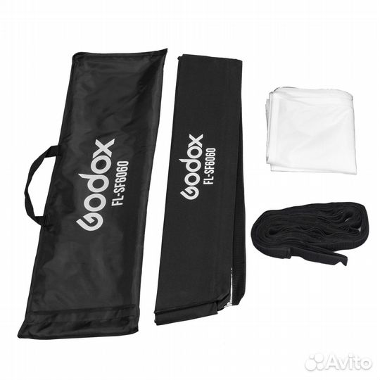 Софтбокс Godox FL-SF 6060 с сотами для FL150S