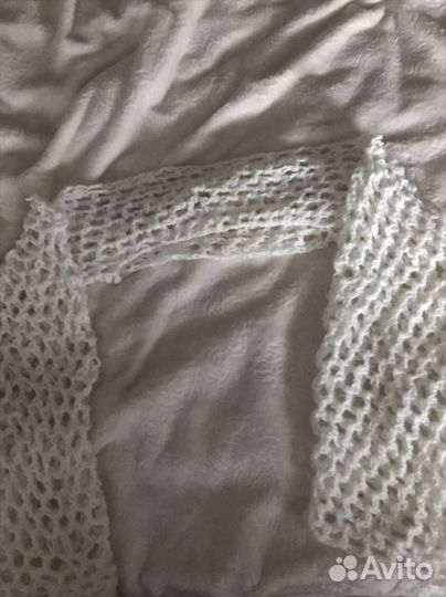 Кофта сетка вязаная