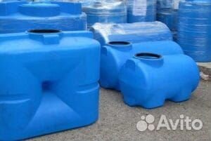 Емкость пластиковая под воду для полива