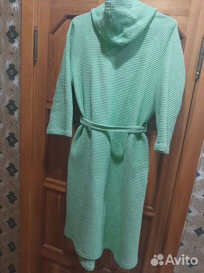 Халат женский вафельный