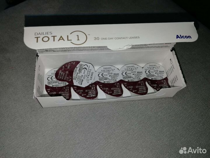 Линзы контактные однодневные alcon