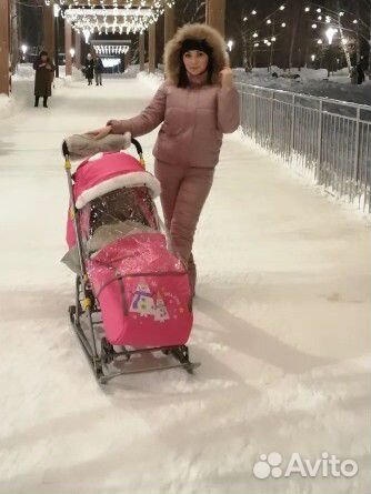 Коляска санки