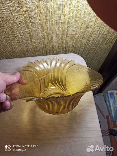 Посуда СССР цветное стекло